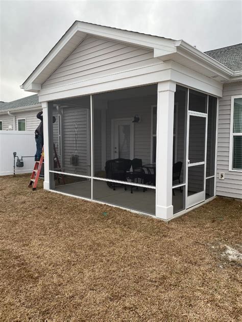 metal enclosures myrtle beach sc|screened porch enclosures sc.